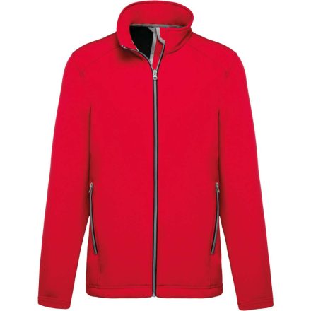 Férfi két rétegű softshell dzseki, Kariban KA424, Red-XL