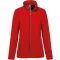 Női két rétegű softshell dzseki, Kariban KA425, Red-XS
