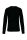 Uniszex  vastag kereknyakú pulóver, Kariban KA442, Black-XS