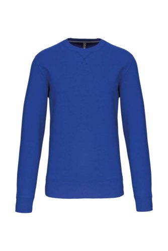 Uniszex  vastag kereknyakú pulóver, Kariban KA442, Light Royal Blue-4XL