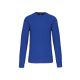 Uniszex  vastag kereknyakú pulóver, Kariban KA442, Light Royal Blue-4XL