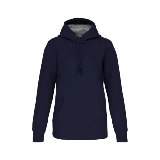 Uniszex  vastag kapucnis pulóver, Kariban KA443, Navy-4XL