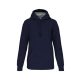 Uniszex  vastag kapucnis pulóver, Kariban KA443, Navy-XL