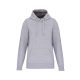 Uniszex  vastag kapucnis pulóver, Kariban KA443, Oxford Grey-M