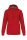 Uniszex  vastag kapucnis pulóver, Kariban KA443, Red-4XL