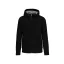 Uniszex  cipzáras kapucnis vastag pulóver, Kariban KA444, Black-4XL