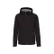 Uniszex  cipzáras kapucnis vastag pulóver, Kariban KA444, Dark Grey-XS