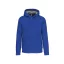 Uniszex  cipzáras kapucnis vastag pulóver, Kariban KA444, Light Royal Blue-2XL