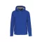 Uniszex  cipzáras kapucnis vastag pulóver, Kariban KA444, Light Royal Blue-L