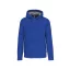 Uniszex  cipzáras kapucnis vastag pulóver, Kariban KA444, Light Royal Blue-XS