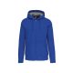 Uniszex  cipzáras kapucnis vastag pulóver, Kariban KA444, Light Royal Blue-XS