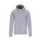 Uniszex  cipzáras kapucnis vastag pulóver, Kariban KA444, Oxford Grey-3XL