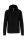 Uniszex  kapucnis cipzáras pulóver, Kariban KA454, Black-4XL