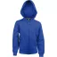 Gyermek cipzáras kapucnis pulóver, Kariban KA455, Light Royal Blue-8/10
