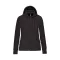 Női cipzáros kapucnis pulóver, Kariban KA464, Dark Grey-S
