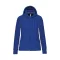 Női cipzáros kapucnis pulóver, Kariban KA464, Light Royal Blue-M