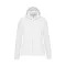 Női cipzáros kapucnis pulóver, Kariban KA464, White-XL