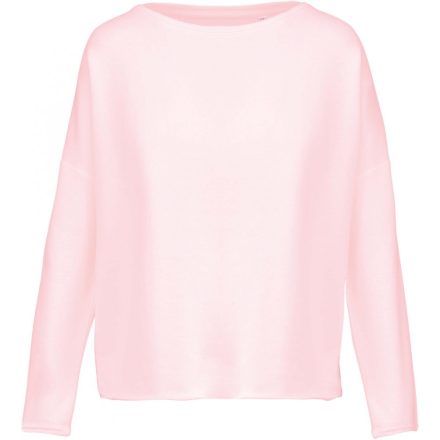 Kariban KA471 laza szabású női pulóver, Pale Pink - R