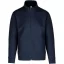 Uniszex  cipzáras pulóver, Kariban KA472, Navy-3XL