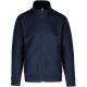 Uniszex  cipzáras pulóver, Kariban KA472, Navy-XL