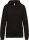 Női kapucnis pulóver, Kariban KA473, Black-XL