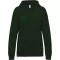 Női kapucnis pulóver, Kariban KA473, Forest Green-XL