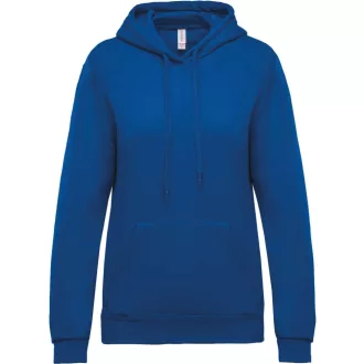 Női kapucnis pulóver, Kariban KA473, Light Royal Blue-XS