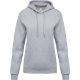 Női kapucnis pulóver, Kariban KA473, Oxford Grey-S