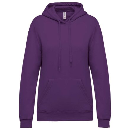 Női kapucnis pulóver, Kariban KA473, Purple-L
