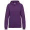 Női kapucnis pulóver, Kariban KA473, Purple-M