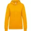 Női kapucnis pulóver, Kariban KA473, Yellow-XS