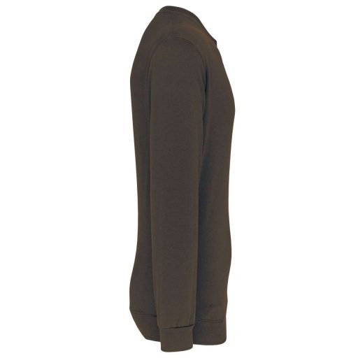 Uniszex kereknyakú pulóver, Kariban KA474, Dark Grey-2XL