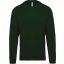 Uniszex kereknyakú pulóver, Kariban KA474, Forest Green-S