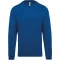 Uniszex kereknyakú pulóver, Kariban KA474, Light Royal Blue-XL