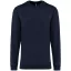 Uniszex kereknyakú pulóver, Kariban KA474, Navy-2XL