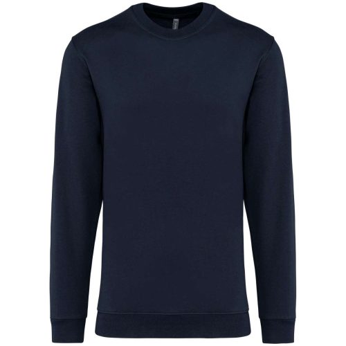 Uniszex kereknyakú pulóver, Kariban KA474, Navy-4XL