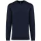 Uniszex kereknyakú pulóver, Kariban KA474, Navy-XS