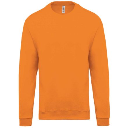 Uniszex kereknyakú pulóver, Kariban KA474, Orange-3XL