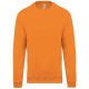Uniszex kereknyakú pulóver, Kariban KA474, Orange-M