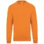 Uniszex kereknyakú pulóver, Kariban KA474, Orange-XL