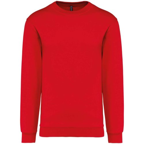 Uniszex kereknyakú pulóver, Kariban KA474, Red-4XL