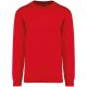 Uniszex kereknyakú pulóver, Kariban KA474, Red-4XL
