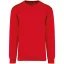 Uniszex kereknyakú pulóver, Kariban KA474, Red-L