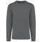 Uniszex kereknyakú pulóver, Kariban KA474, Storm Grey-4XL