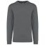 Uniszex kereknyakú pulóver, Kariban KA474, Storm Grey-XL