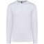 Uniszex kereknyakú pulóver, Kariban KA474, White-S
