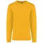 Uniszex kereknyakú pulóver, Kariban KA474, Yellow-XS