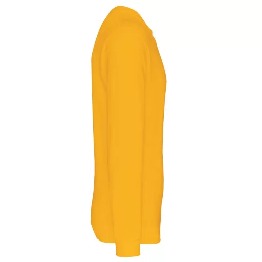 Uniszex kereknyakú pulóver, Kariban KA474, Yellow-XS