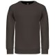 Gyermek környakas pulóver, Kariban KA475, Dark Grey-10/12