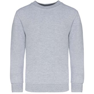Gyermek környakas pulóver, Kariban KA475, Oxford Grey-4/6